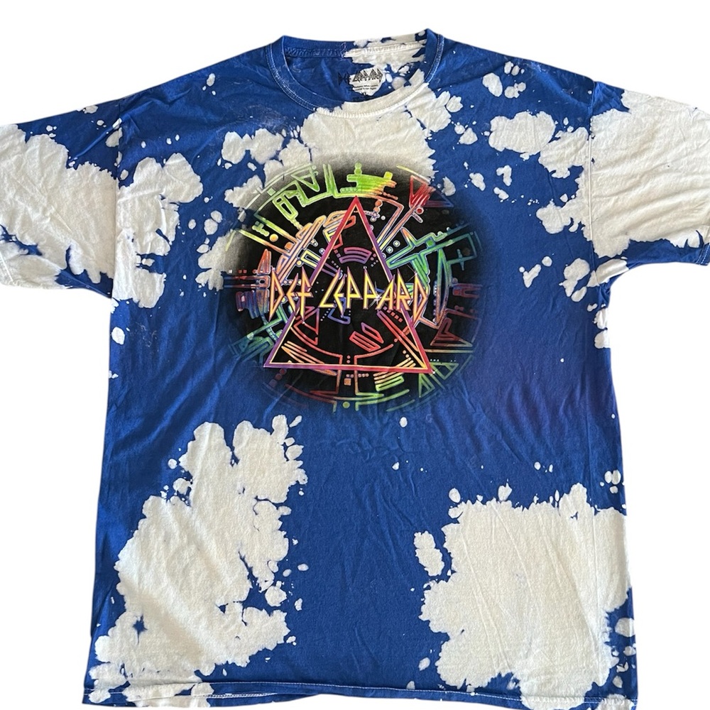 NWOT Tie Dye Def Leppard Tee  Size: XL